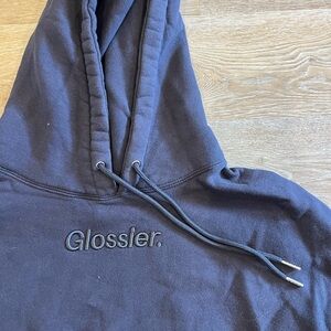 Glossier Black NYC EXCLUSIVE hoodie